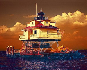 Minnie Gallman - Thomas Point Light House 