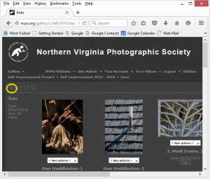 Expanding Actions Menu