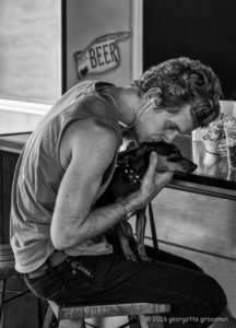 Georgette Grossman - A Man and His Dog